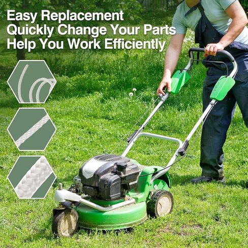 1 حزمة 4.0 مم 10 أمتار جزازة جزازة السحب السحب الاستبدال الحبل ، حبل المبتدئين من أجل Husqvarna stihl الحرفية in Kuwait