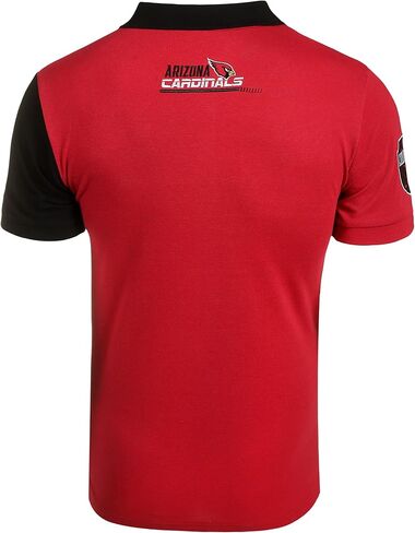 FOCO NFL Football Team Crest and Stripe Men's Polo Shirt in Saudi Arabia