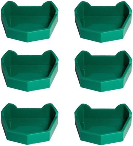 6/Pk Dental Base Model Formers Kit 3Pcs Upper & 3Pcs Lower Silicone Orthodontic Model Formers Dental Lab Impression Trays (Assorted-L.M.S) in Saudi Arabia