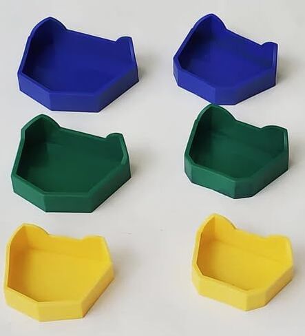 6/Pk Dental Base Model Formers Kit 3Pcs Upper & 3Pcs Lower Silicone Orthodontic Model Formers Dental Lab Impression Trays (Assorted-L.M.S) in Saudi Arabia
