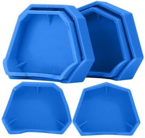 6/Pk Dental Base Model Formers Kit 3Pcs Upper & 3Pcs Lower Silicone Orthodontic Model Formers Dental Lab Impression Trays (Assorted-L.M.S) in Saudi Arabia