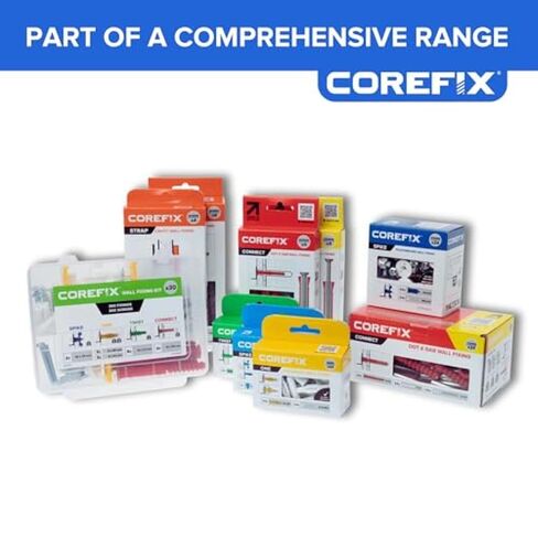 Spike Heavy Drywall Mancors 8 Pack ، مجموعة DIY مع مسامير M5x60mm. سهل التثبيت مع عدم وجود تدريبات مطلوبة. مرساة دريوال ، بديل قابس الجدار المناسب لجميع أنواع الحوائط الجافة. in Kuwait