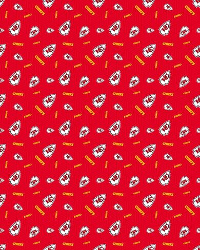 شمال غرب اتحاد كرة القدم الأميركي كانساس سيتي تشيفز بطانية نزهة السفر المدمجة ، 50 "× 60" ، نظيفة in Saudi Arabia