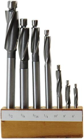 SHARS #6 8 10 1/4-1/2 7 PCS Cobalt Counterbore Set 404-9274 P( in Saudi Arabia