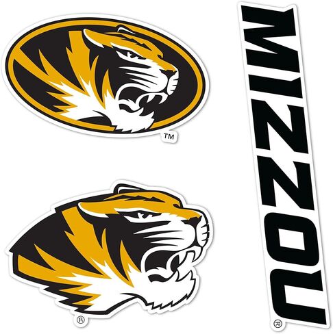 Desert Cactus University of Missouri Wallstix Mizzou Tigers ملصق الجدار القابل للإزالة 11x17 استخدام فينيل شارات داخلي الاستخدام في الهواء الطلق (التصميم أ) in Kuwait