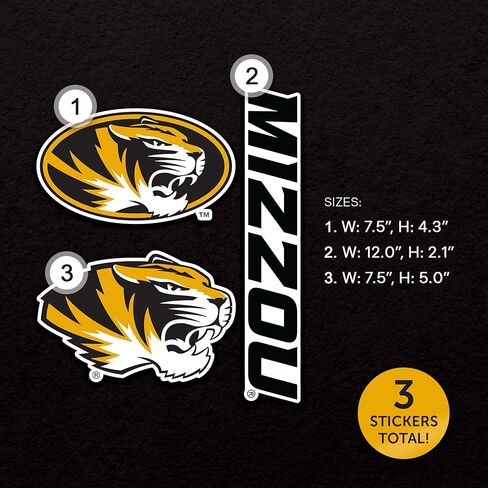 Desert Cactus University of Missouri Wallstix Mizzou Tigers ملصق الجدار القابل للإزالة 11x17 استخدام فينيل شارات داخلي الاستخدام في الهواء الطلق (التصميم أ) in Kuwait