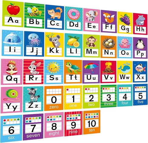 Adduster Alphabet Letters for Wall - ABC Alphabet Poster Classroom in Kuwait