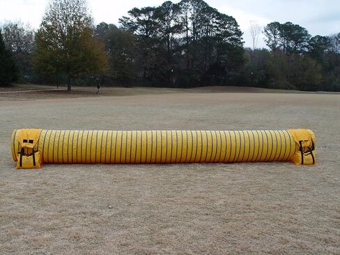 20' Heavy Duty Dog Agility Tunnel with 2 Sets of Tiedown System, Competition & Training, Multiple Colors, 2 Lengths (Blue) in Saudi Arabia