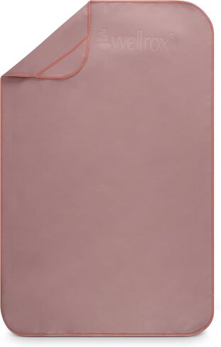 Microfiber Yoga Hand Towel – Super Soft, Quick-Dry, Non Slip Yoga Towel for Hot Pilates, Gym & Workouts (26.5" x 16", Rose) in Kuwait