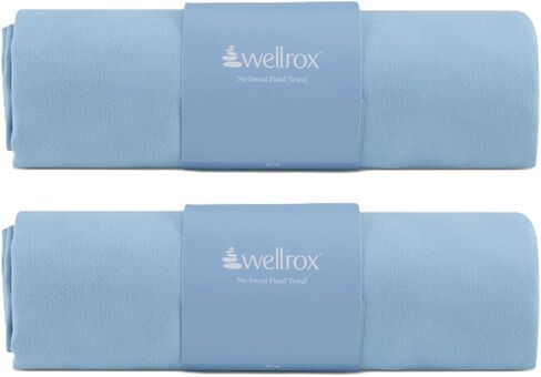 Microfiber Yoga Hand Towel – Super Soft, Quick-Dry, Non Slip Yoga Towel for Hot Pilates, Gym & Workouts (26.5" x 16", Rose) in Kuwait