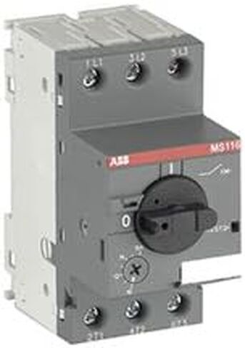 ABB MS116-10 MANUAL MOTOR Starter ، 6.3 - 10 A ، 7.5 HP in Saudi Arabia