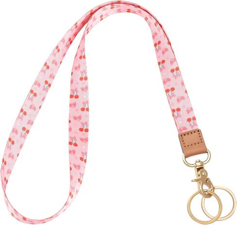 شارة الحبل للمفاتيح ، حزام طويل الرقبة مع خطاف معدني لشارات الهوية ، سلسلة مفاتيح الحبل لطيف للنساء الفتيات ، القوس الدب in Saudi Arabia