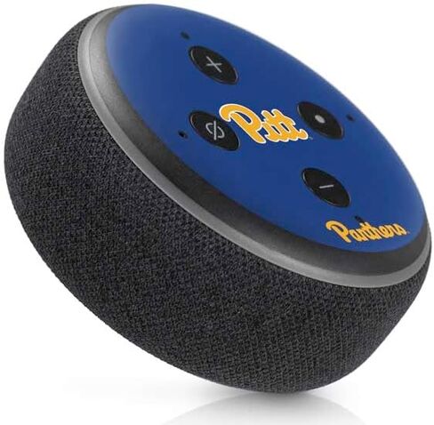 Skinit Decal Audio Skin Compatible with Amazon Echo Dot 3 - Officially Licensed University of Pittsburgh Pitt Panthers Design in Kuwait
