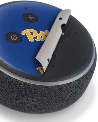 Skinit Decal Audio Skin Compatible with Amazon Echo Dot 3 - Officially Licensed University of Pittsburgh Pitt Panthers Design in Kuwait