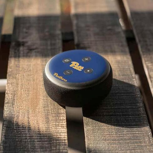 Skinit Decal Audio Skin Compatible with Amazon Echo Dot 3 - Officially Licensed University of Pittsburgh Pitt Panthers Design in Kuwait