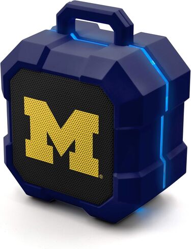 Youthefan NCAA Michigan Wolverines Spirit Series 3 قطع مجموعة BBQ ، الفولاذ المقاوم للصدأ ، 22 "× 9" و SOAR NCAA Shockbox مكبر صوت لاسلكي بلوتوث ، ميشيغان ولفيرين in Saudi Arabia
