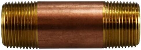 Midland 40-083 Brass Nippple, 2-1/2" Length, 3/4" Diameter, in Saudi Arabia