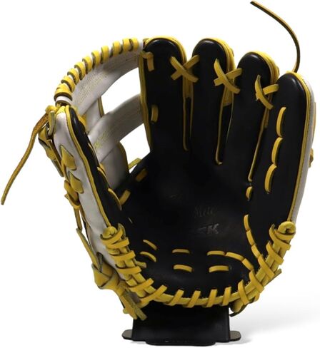 Baseball Glove Stand Vertical Holder for Fielder's Gloves and Catcher's Mitt - 2-pack Black in Saudi Arabia