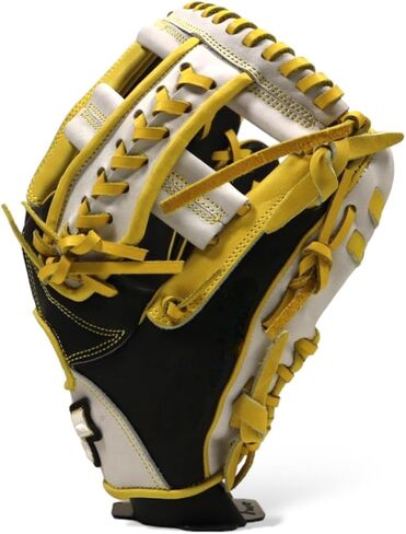 Baseball Glove Stand Vertical Holder for Fielder's Gloves and Catcher's Mitt - 2-pack Black in Saudi Arabia