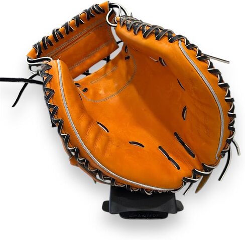 Baseball Glove Stand Vertical Holder for Fielder's Gloves and Catcher's Mitt - 2-pack Black in Saudi Arabia