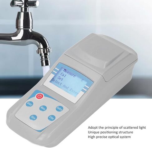 Portable Turbidity Meter with Carrying for Swimming Pool Laboratory, Handheld Digital Turbidity Meter with HighPrecision Optical System, Measuring Range 0 to 200NTU in Saudi Arabia