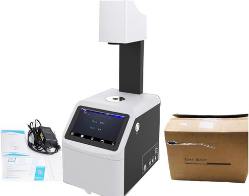 Light Transmittance Meter Digital Haze Measurement with Light Source 400nm to 700nm Measuring Aperture Φ20mm for Glass Film Screen Plastic Test Double ASTM & ISO Standard in Saudi Arabia