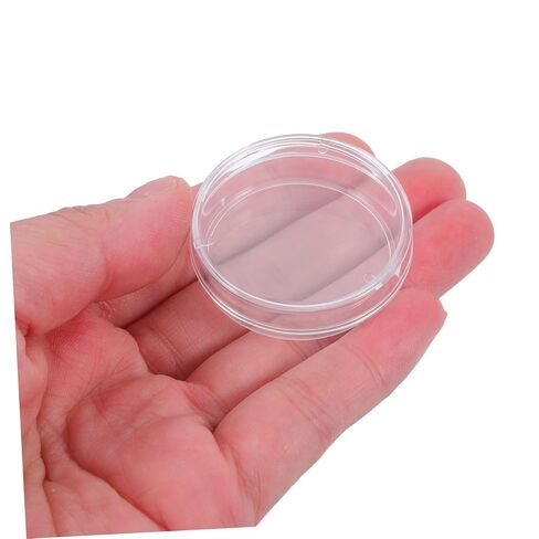 Amosfun 30pcs خلية ثقافة الخلية مختبر Petri Petri Laboratory Petri Tray Cell Cell Certic Petri Dire Actue Cinious Agar Dish Petri Dish Lab Dish Plastic Plastic in Kuwait
