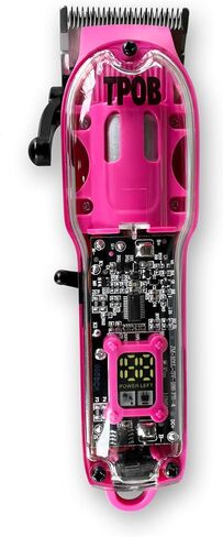 TPOB Slime 2 Candy Pink Clipper Trimmer Shaver Set Barber Hair Clippers in Matte Pink with Taper Blade in Kuwait