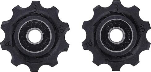 BBB Cycling 2x 10-Terilleur Jockey Wheels I Bulleys الخلفية لعجلات من 7- 8- 9- و 10 سرعات Shimano ، Sram و Campagnolo I Shimano Jockey عجلات I Rollerboys BDP-01 in Saudi Arabia