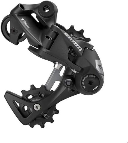 SRAM GX DH Rear Derailleur - 7-Speed, Medium Cage, Black, with Clutch, A3 in Saudi Arabia