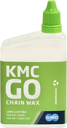 KMC GO WAX | بكرات الدراجات الصديقة للبيئة شمعية الشمع من أجل أداء سلس وطويل الأمد | تطبيق سهل | مثالي للطرق والجبال والدراجات الإلكترونية | 150 مل in Saudi Arabia