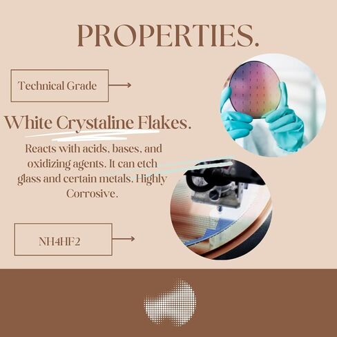 Ammonium Bifluoride Flakes - 2 lb. Canister - Superior Purity and Performance in Saudi Arabia