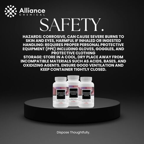 Ammonium Bifluoride Flakes - 2 lb. Canister - Superior Purity and Performance in Saudi Arabia