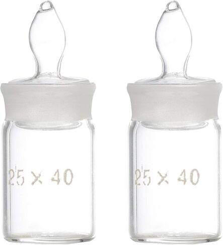 Garneck 2pcs Weighing Flask Lab Supplies Scientific Laboratory Specific Gravity Bottle and Leakproof in Kuwait