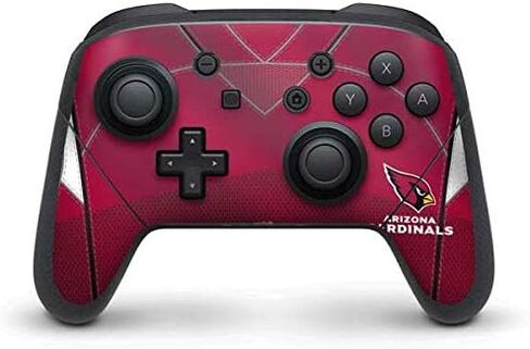 Skinit Decal Gaming Skin Compatible with Nintendo Switch Pro Controller - Officially Licensed NFL Arizona Cardinals Team Jersey Design in Saudi Arabia