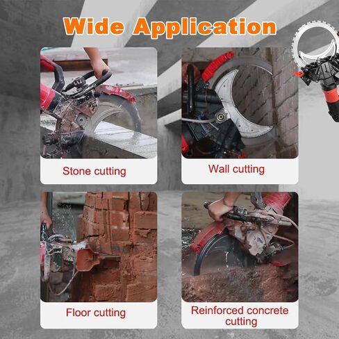 Electric Concrete Ring Saw, Wall Slotting Cutting Machine, Wet Water Supply Concrete Wall Slotting Saw, Dust-free Cutting, Suitable for Reinforced Concrete, Stone, Granite in Saudi Arabia