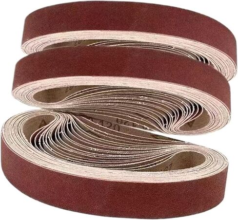 1 قطعة قطعة طاحونة رمل مفصل 10 مم/20 مم/30 مم/50 مم حزام لآلة تلميع آلة الصنفرة (1pc p100،528 × 30 مم) in Saudi Arabia
