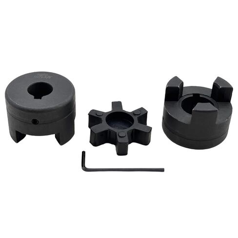 5/8 "إلى 7/8" L075 مجموعة اقتران L-jaw المرنة من 3 قطع من الخشب من الخشب الخشبي ، توصيلات متعددة الإقامة L075-5/8-7/8 in Saudi Arabia