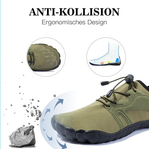 رفع الرجال حافي القدمين أحذية رياضية سريعة الجفاف على نطاق واسع من أصابع القدم المائية للسباحة للسباحة ركوب التجديف على شاطئ التجديف المشي in Kuwait