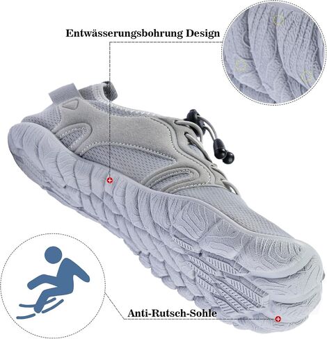 Men's Hike Barefoot Quick-Dry Sports Shoes Wide Toe Aqua for Swim Diving Surfing Kayaking Pool Beach Walking in Saudi Arabia