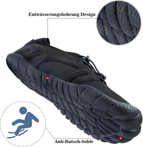 Men's Hike Barefoot Quick-Dry Sports Shoes Wide Toe Aqua for Swim Diving Surfing Kayaking Pool Beach Walking in Saudi Arabia