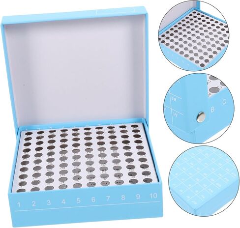 ABOOFAN Tube Box Stackable Freezer Tubs Container with Holder Tube Storage Holder Paper Orange in Saudi Arabia