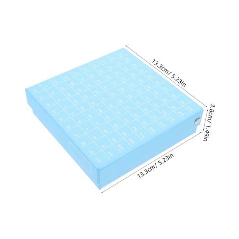 100holes Microcentrifuge Tube Storage Box Cryogenic Storage Container Ice Container for Freezer in Saudi Arabia