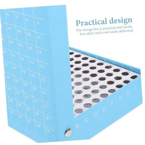 100holes Microcentrifuge Tube Storage Box Cryogenic Storage Container Ice Container for Freezer in Saudi Arabia