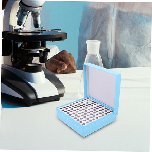 100holes Microcentrifuge Tube Storage Box Cryogenic Storage Container Ice Container for Freezer in Saudi Arabia