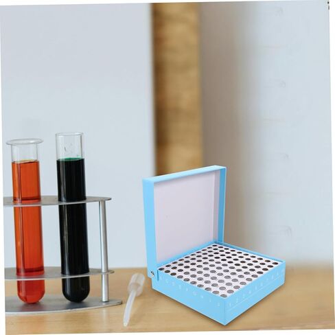100holes Microcentrifuge Tube Storage Box Cryogenic Storage Container Ice Container for Freezer in Saudi Arabia