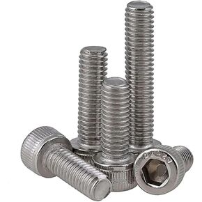 Socket Cap Screws Hex Head Left Thread A2 Stainless Allen Bolts M4 M5 M6 M8 M10 M12(10pcs,M12x50) in Saudi Arabia