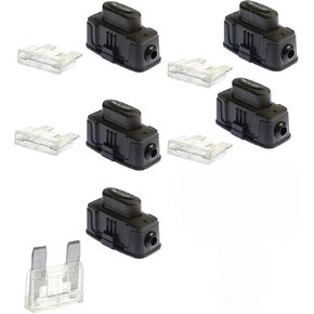Maxi Inline Fuse Holder Fuseholder Install Bay 4 6 8 Gauge 80 Amp (1 Pack) in Kuwait