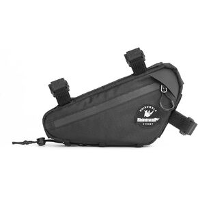 حقيبة Rhinowalk Bicycle Triangle Bag Cosmopolis Series خفيفة الوزن حزمة حقيبة إطار للدراجة الحضرية تحت إكسسوارات ركوب الأنبوب العلوي (الأسود) in Kuwait
