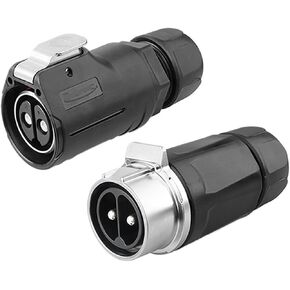 LP-28 screw connection aviation 2 core 50A mixed waterproof connector lock wire type(Butt formal wear) in Kuwait